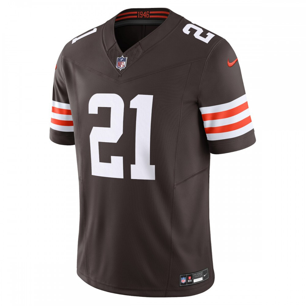 Denzel Ward Cleveland Browns Nike Vapor F.U.S.E. Limited Jersey - Brown-GridironStore